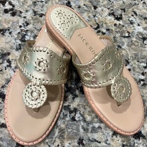 Jack Rogers sandals-gold